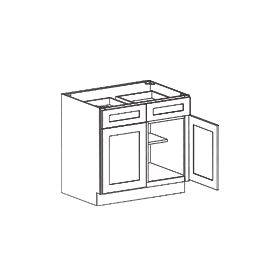 SE 2 Door 2 Drawer Base Cabinet