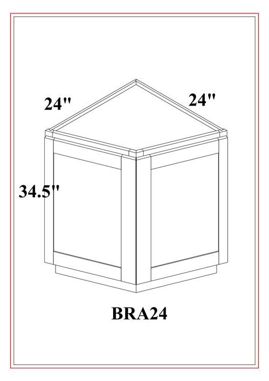 SG Base Return Angle Cabinet