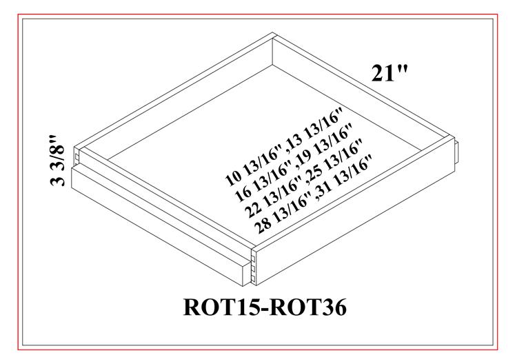 SG Roll Out Tray – Bremen Cabinetry