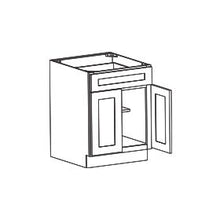 Load image into Gallery viewer, SW 2 Door 1 Drawer Base Cabinet
